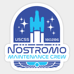 Nostromo Maintenance Sticker